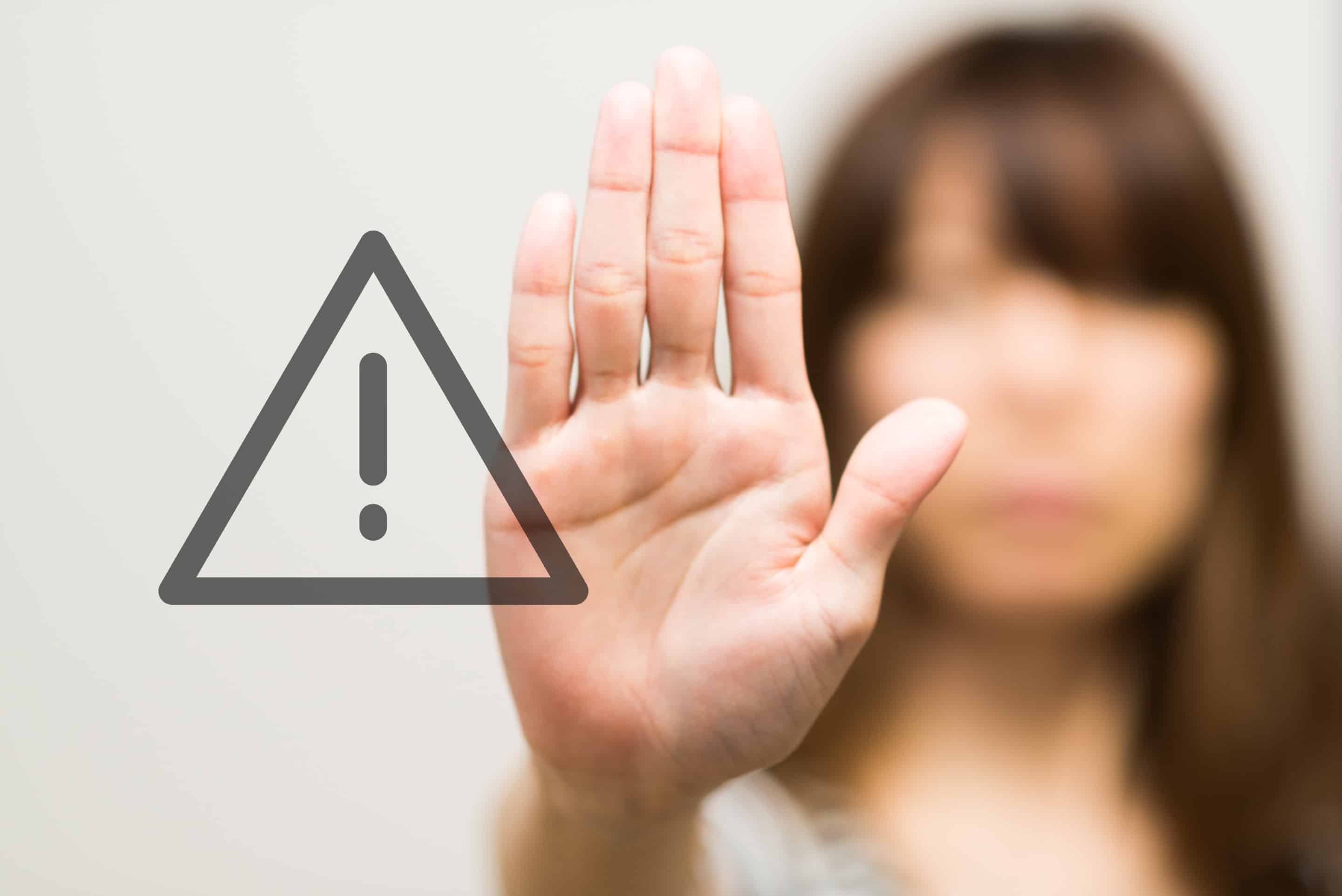 Illustration du non-contact comme stratégie pour rompre avec un pervers narcissique et se protéger