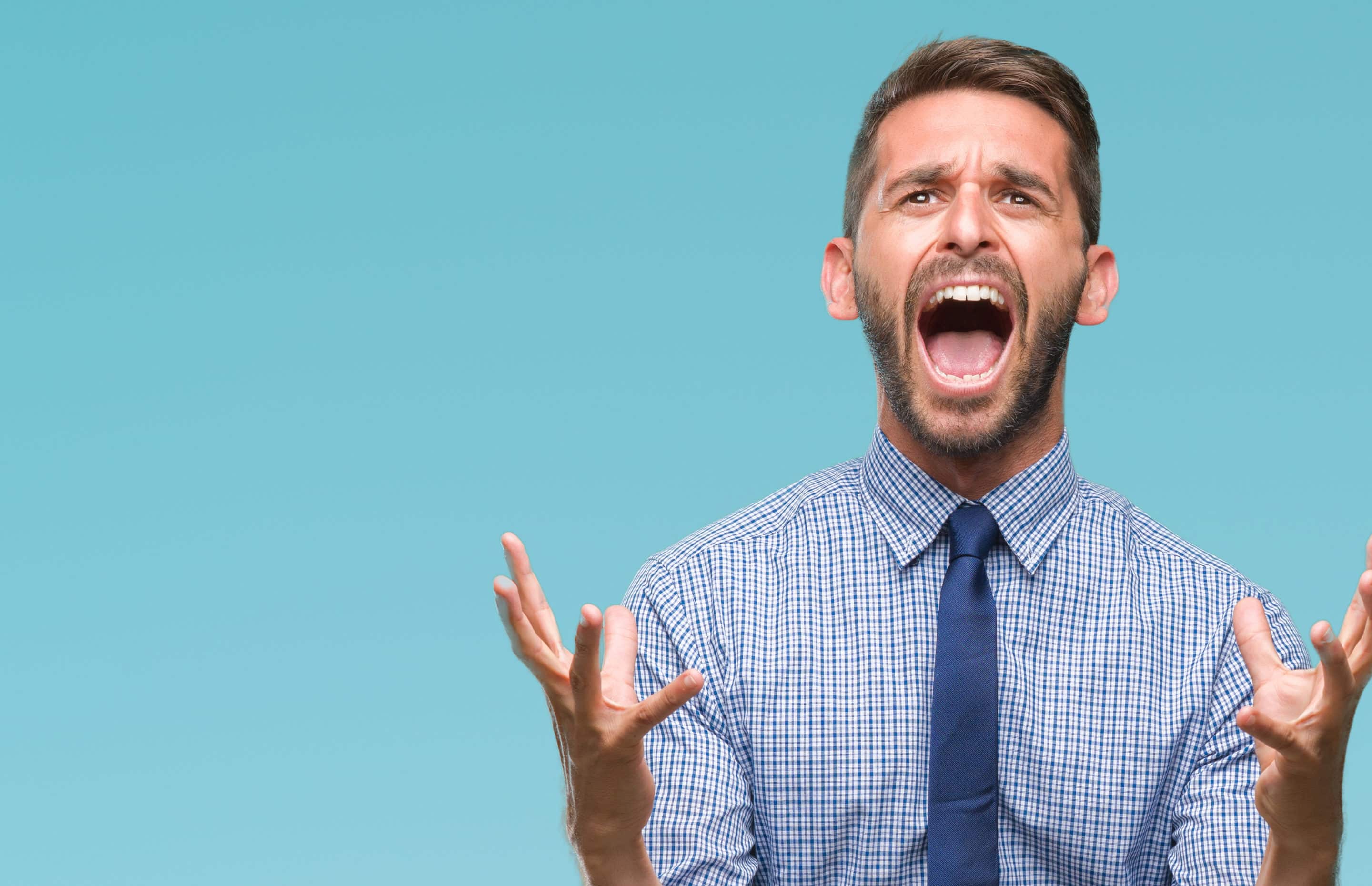 Photo représentant un homme pervers narcissique qui semble malade