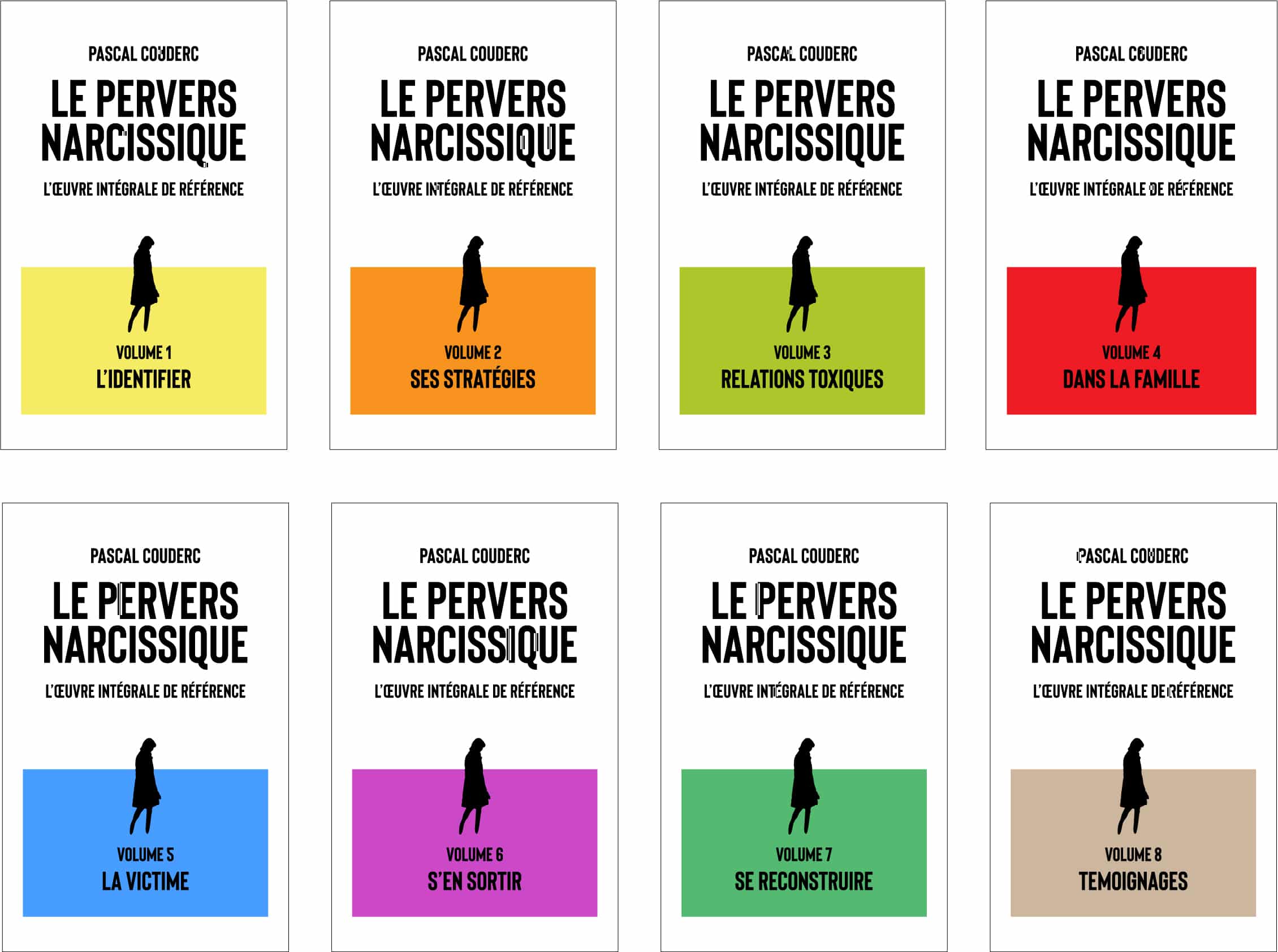 Pack 8 livres Pascal Couderc